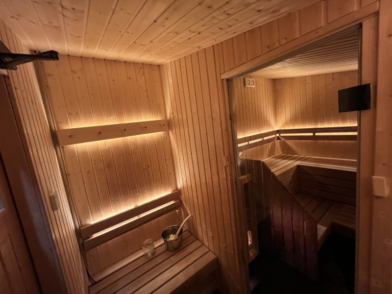 Private Sauna am Camping Stein