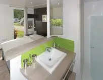 Lodge Taos - großes Schlafzimmer mit extra Bad und seperatem WC