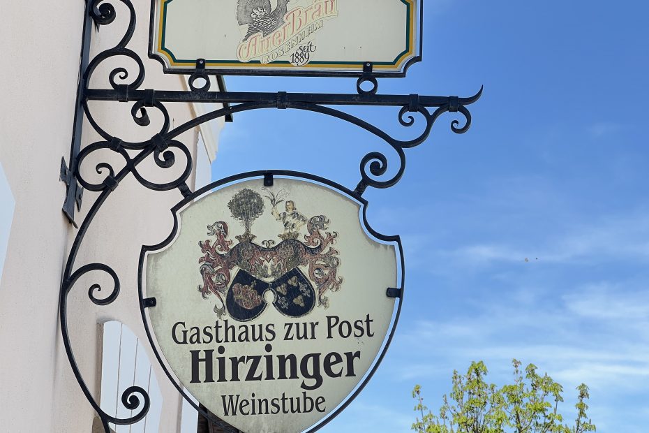 Gasthaus Hirzinger - Söllhuben - Schild