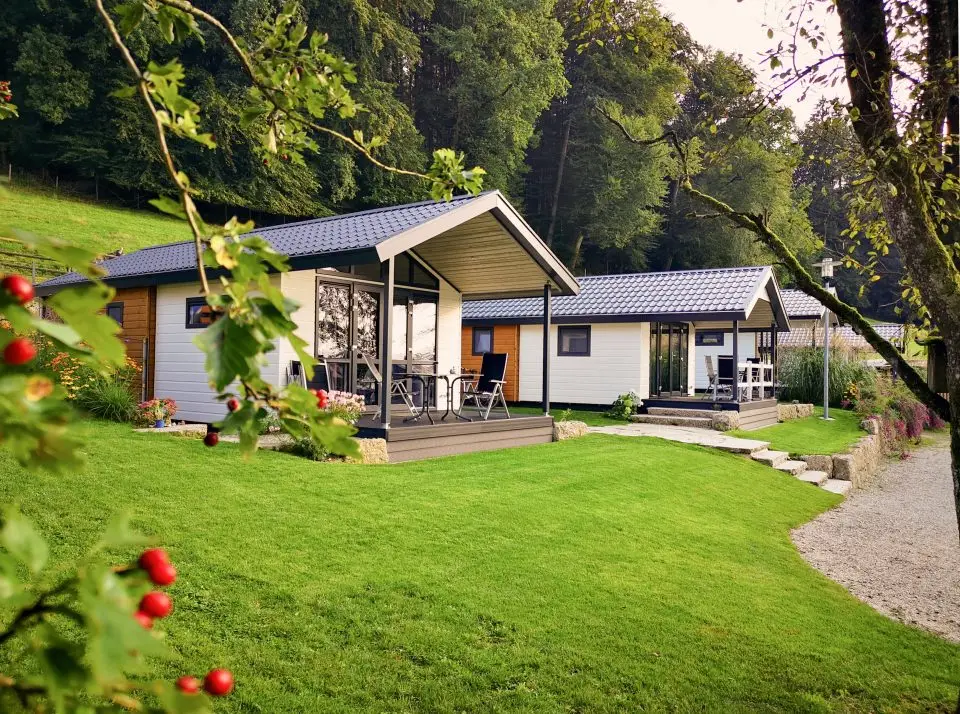Chalet Cilli am Campingplatz Stein